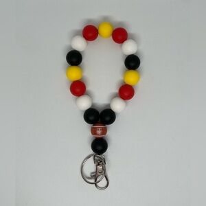 Hand made Chiefs Wristlet/keychain